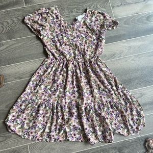 Girls dress with tie back